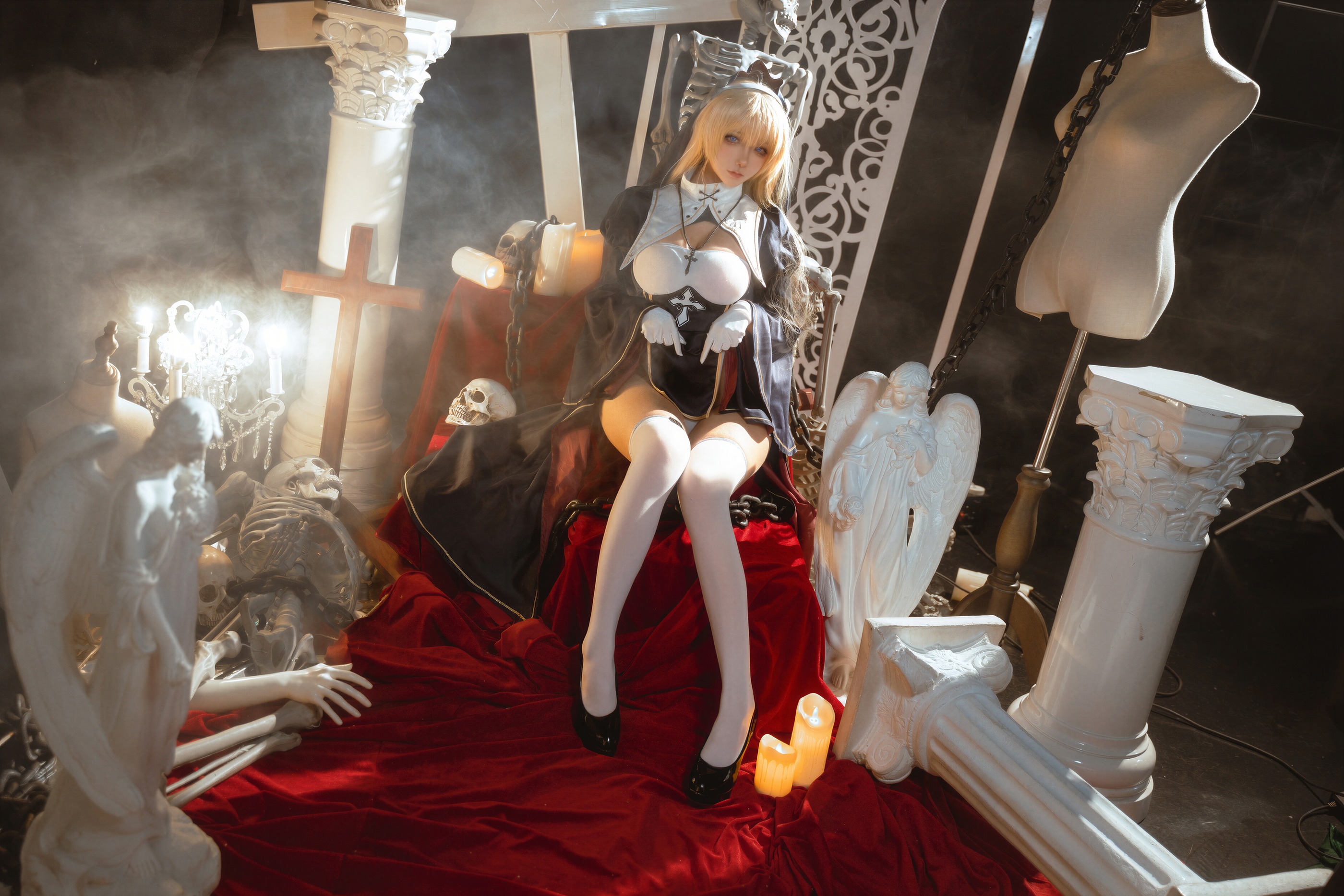 图片[1]-Seya-狮砸 – NO.050 Seya狮砸 修女 [12P]-XikXak